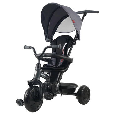 Qplay Elite Platinum 6 In 1 Tricycle For Kids (Grey)