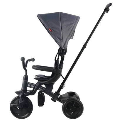 Qplay Elite Platinum 6 In 1 Tricycle For Kids (Grey)
