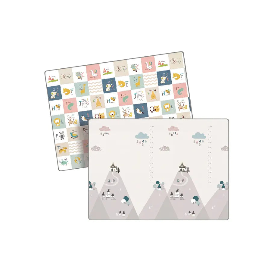 Snuggle Baby Reversible Roll Up Playmat Mountain