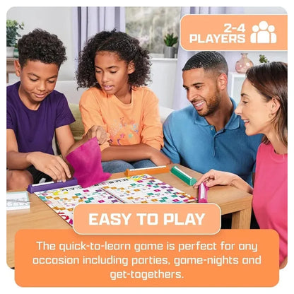 Tomy Games Numerical – Number Blocks Sequence Strategy Board Game for 2–4 Players