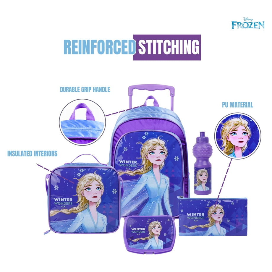 Disney Frozen Winter Wonders 5-in-1 Backpack Set 16"