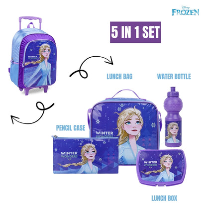 Disney Frozen Winter Wonders 5-in-1 Backpack Set 16"