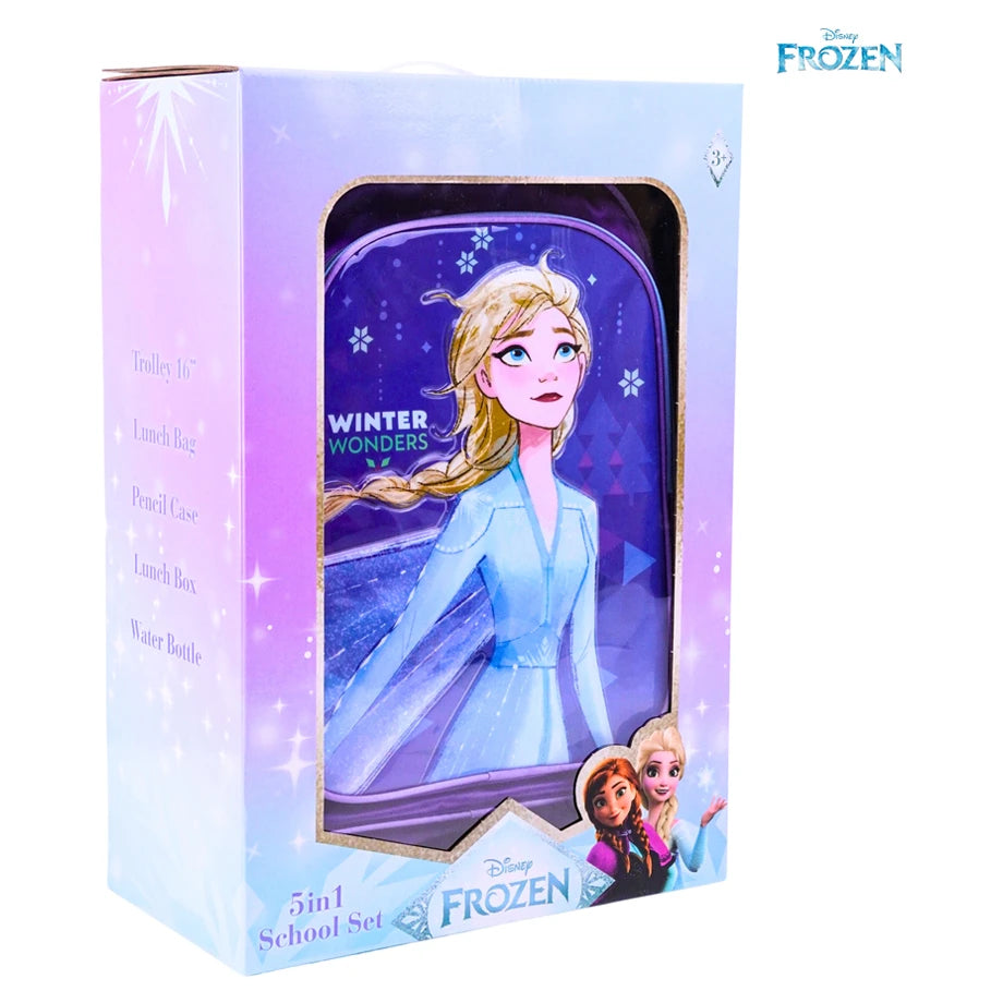 Disney Frozen Winter Wonders 5-in-1 Backpack Set 16"