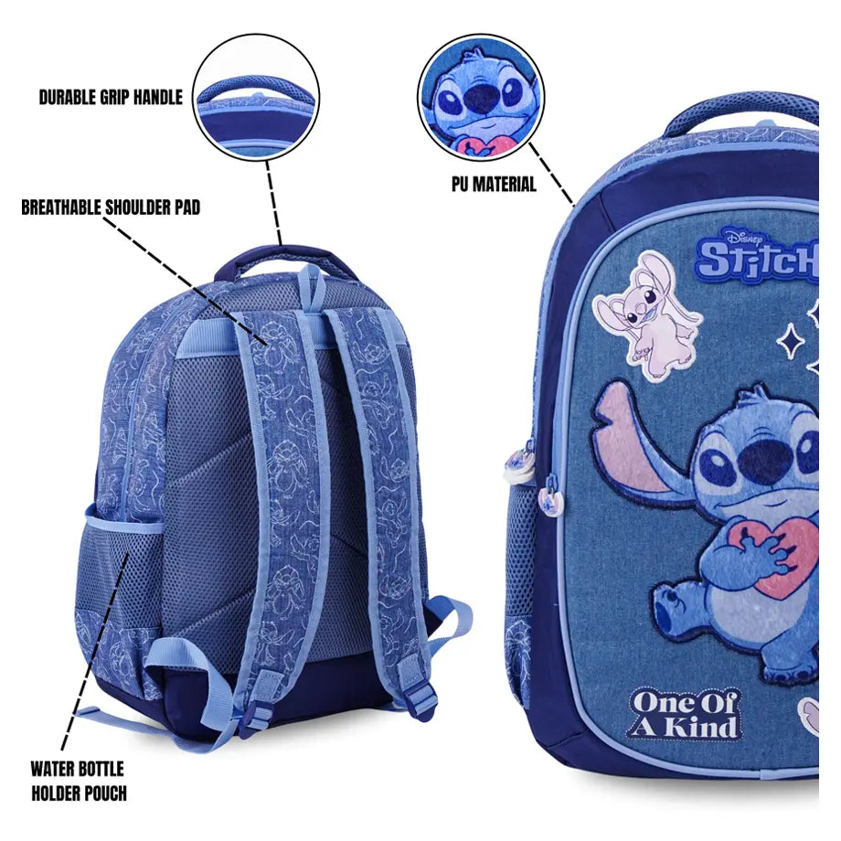 Disney Stitch One of a Kind Backpack 18"