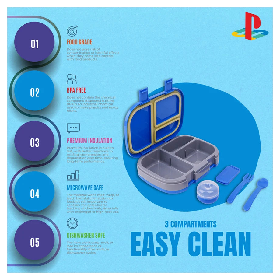Sony PlayStation Smash Lunch Bag, Water Bottle and Lunch Box