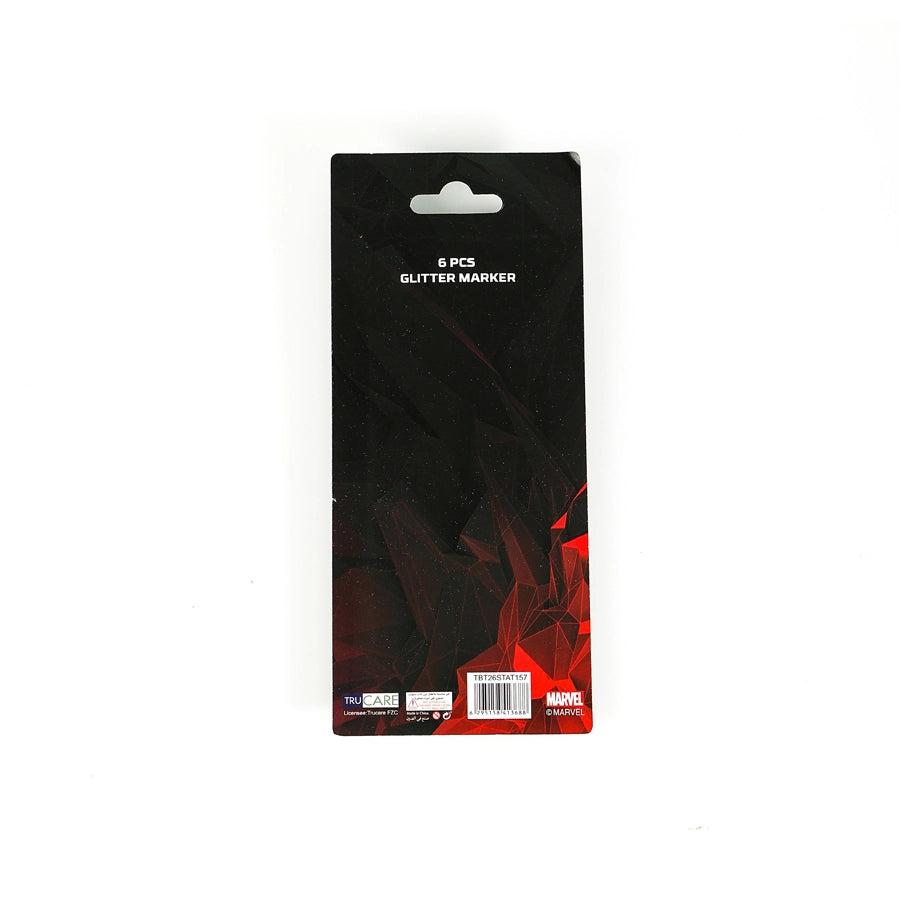 Marvel 6Pcs Glitter Marker
