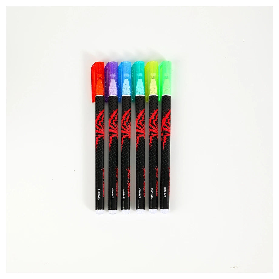 Marvel 6Pcs Glitter Marker