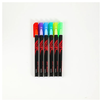 Marvel 6Pcs Glitter Marker