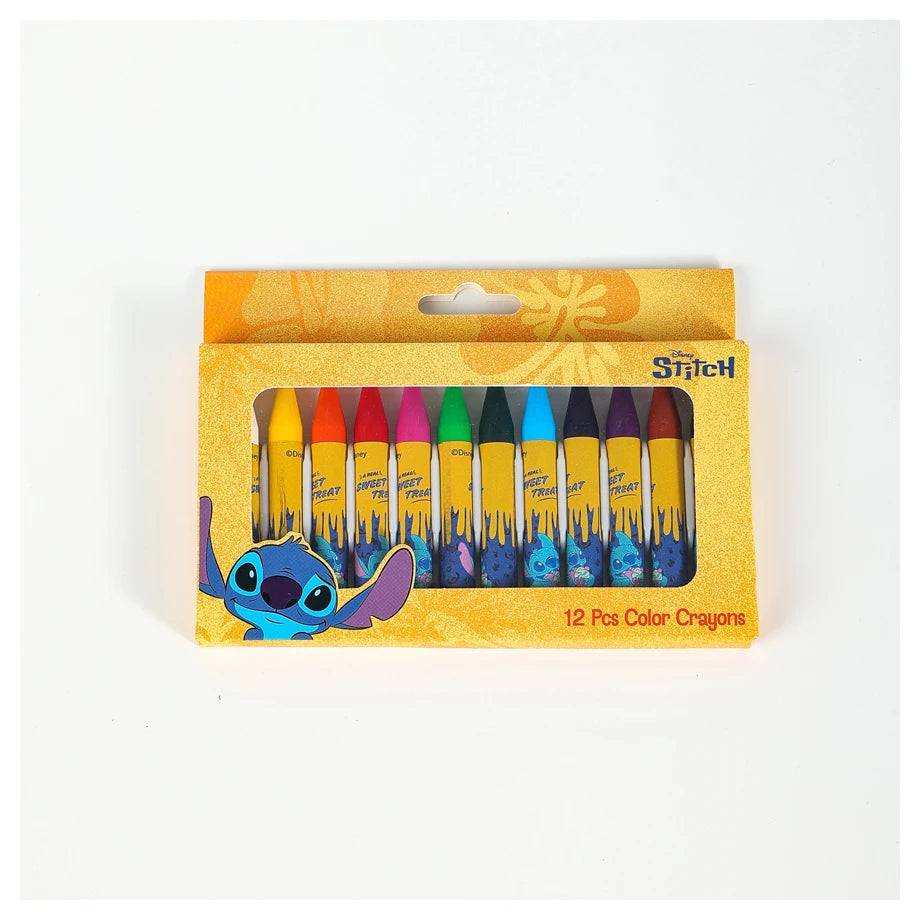 Disney 12Pcs Colors Crayon Set
