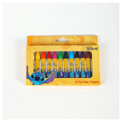 Disney 12Pcs Colors Crayon Set