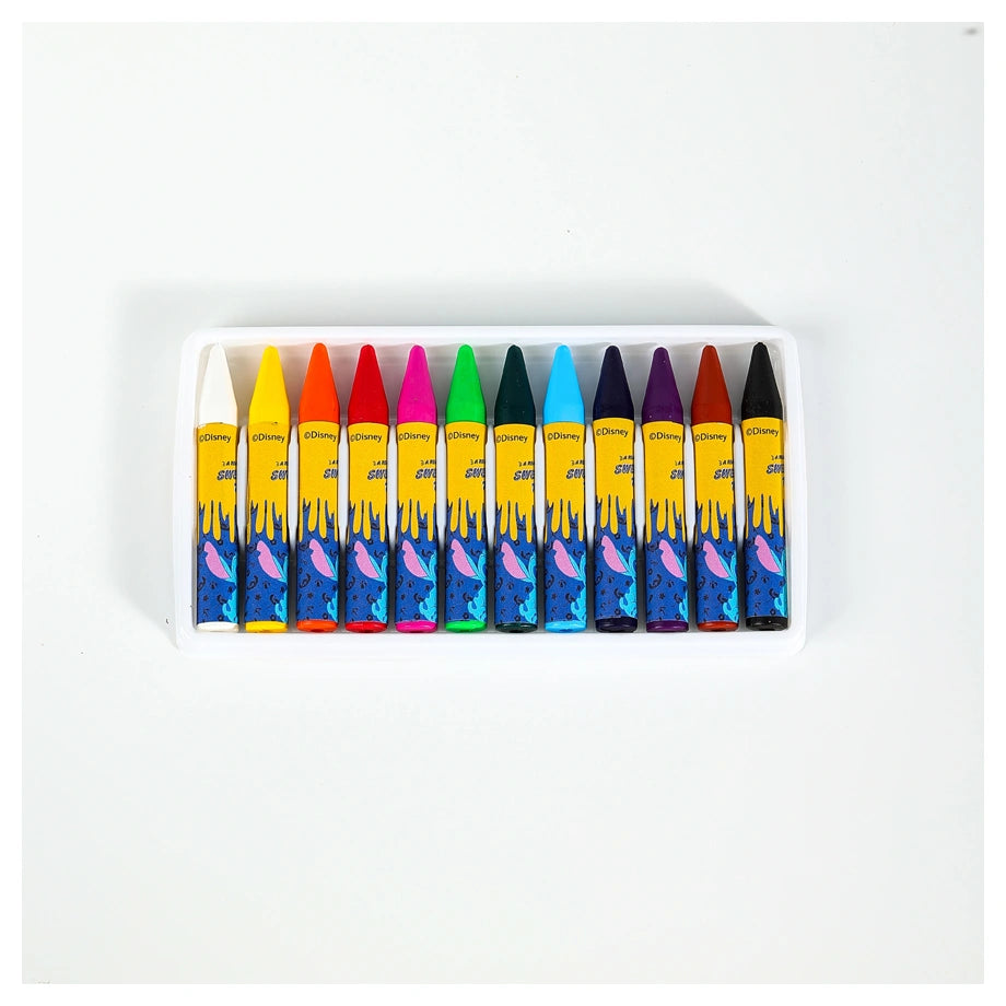 Disney 12Pcs Colors Crayon Set
