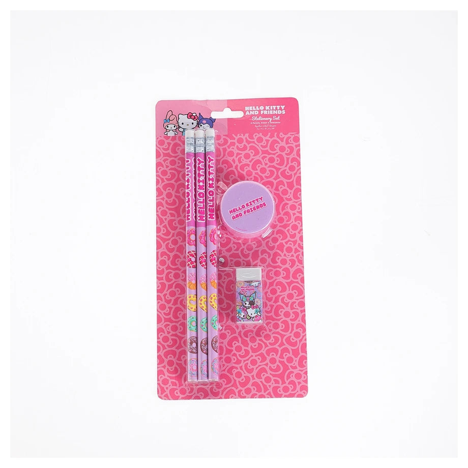 Sanrio 8-Piece Stationery Set