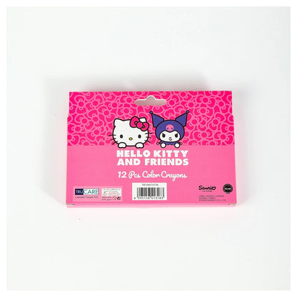 Sanrio 12-Piece Crayon Set