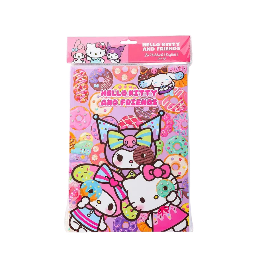 Sanrio Character A4 Exercise Notebook