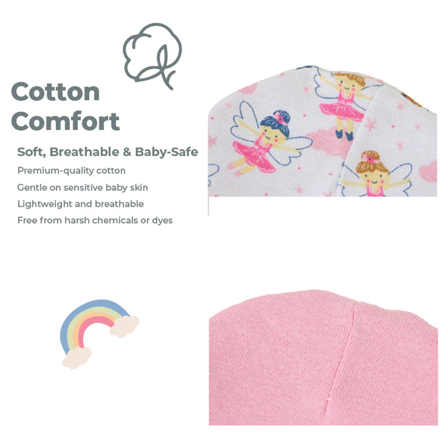 Nurtur 2-Set Newborn Essentials Gift Bag Hats Mittens & Socks (M2)