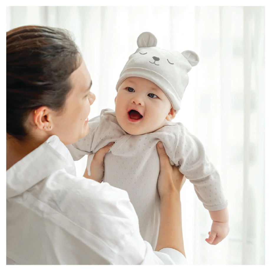 Nurtur Baby Hat & Socks Set Soft Cotton Essential (M2)