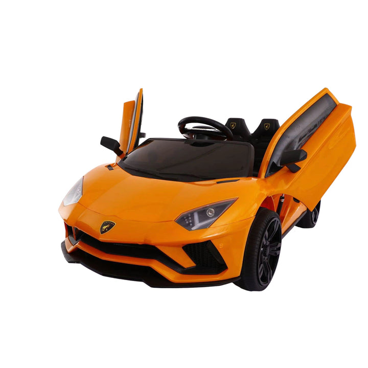 First Drive Lamborghini 12V Battery Leather Seat Foam Wheel