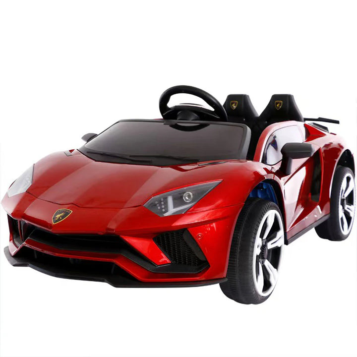 First Drive Lamborghini 12V Battery Leather Seat Foam Wheel
