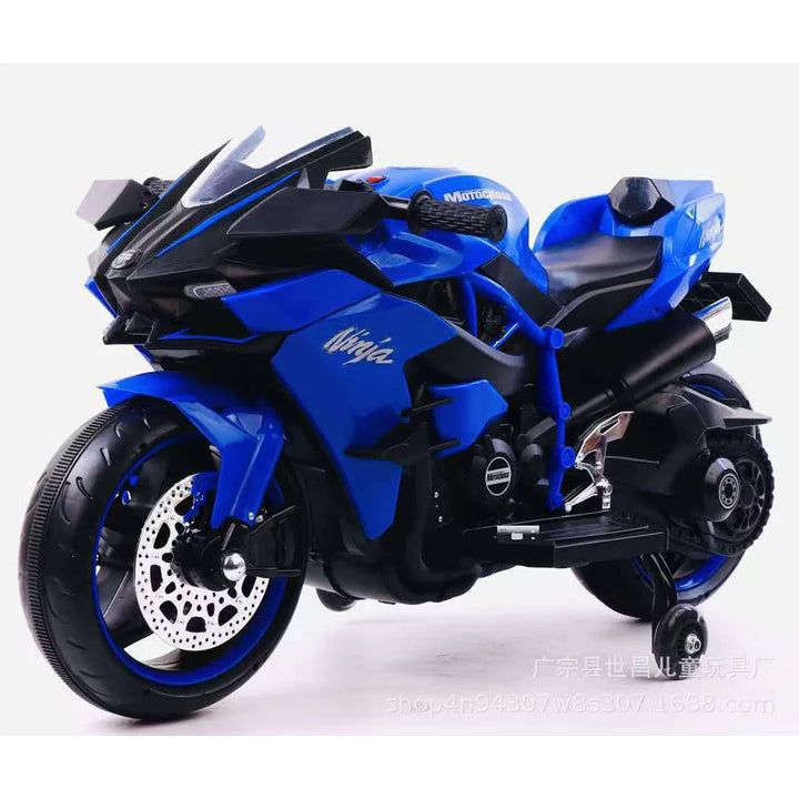First Drive Kawasaki Ninja12V Battery Leather Seat Foam Wheel