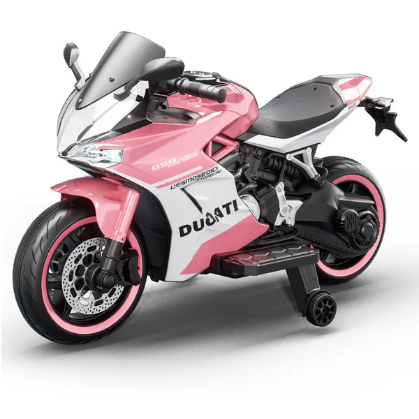First Drive Ducati 12V Battery Leather Seat Foam Wheel
