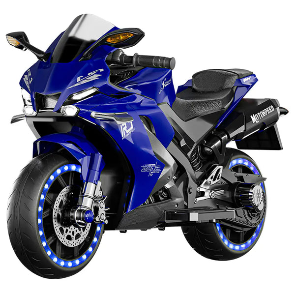 First Drive Yamaha R1 12V Battery Leather Seat Foam Wheel