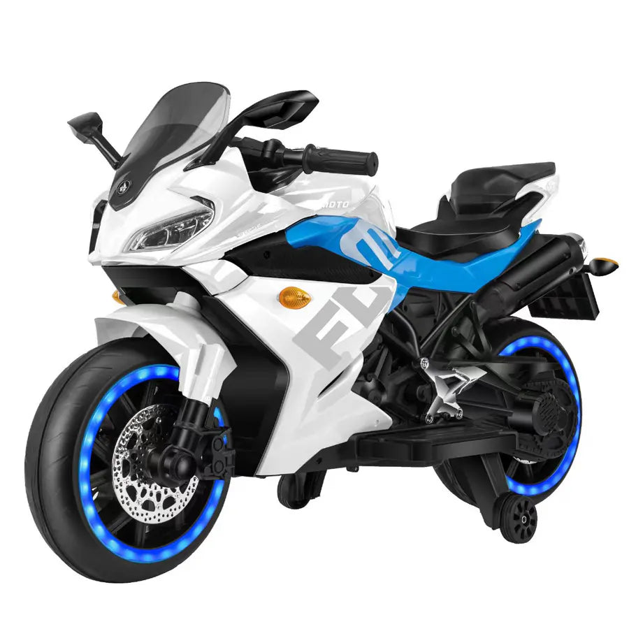 عجلة إسفنجية بمقعد جلدي وبطارية 12 فولت من First Drive R15 عجلة إسفنجية بمقعد جلدي وبطارية 12 فولت من First Drive R15
