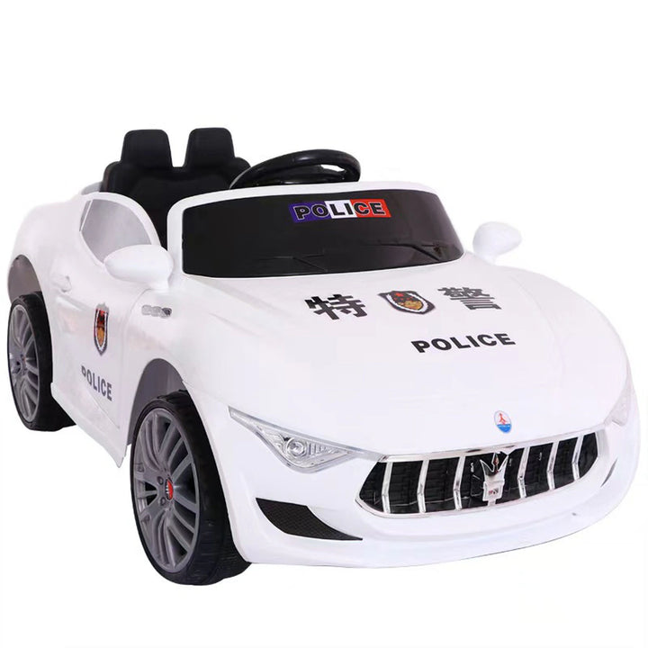 First Drive Masarati 12V Battery Leather Seat Foam Wheel