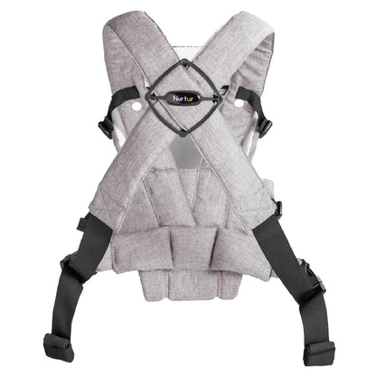 Nurtur Dove Infant Baby Carrier, Dual-Facing & Adjustable with Bib (Grey)