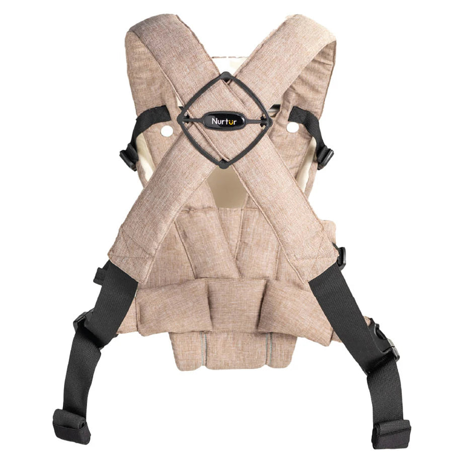 Nurtur Dove Infant Baby Carrier, Dual-Facing & Adjustable with Bib (Sand)