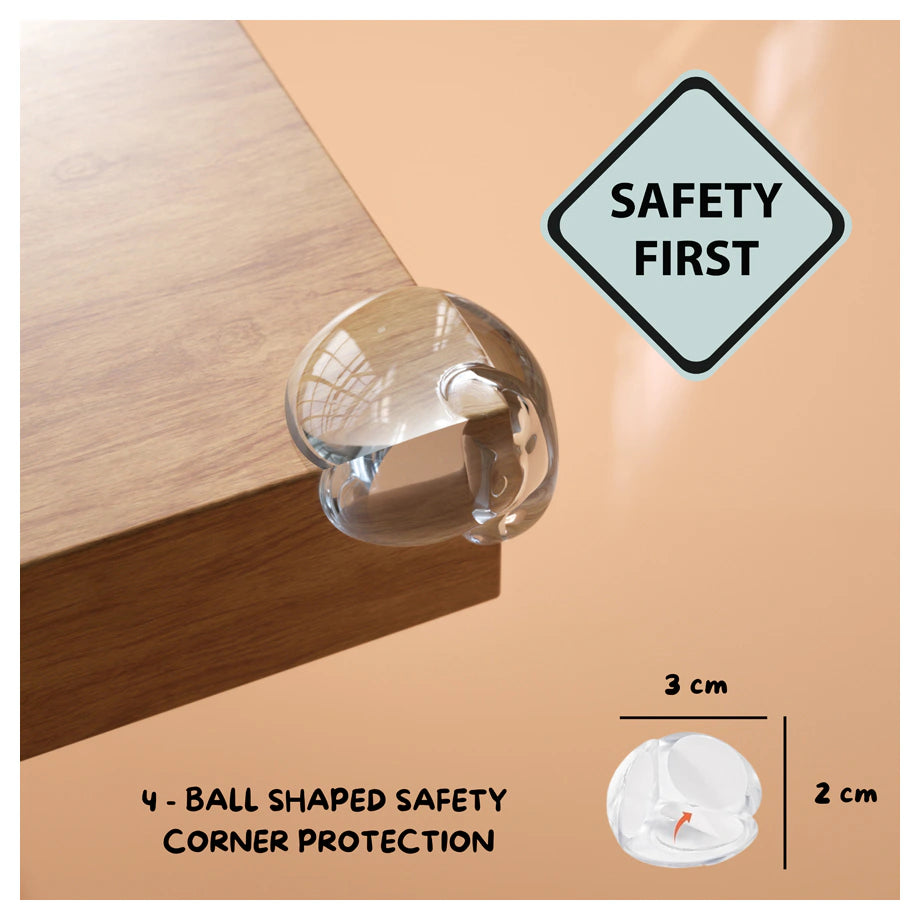 Nurtur Safety Corner Guards (Pack of 4)