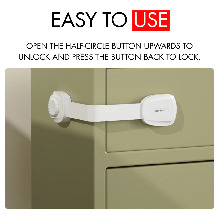 Nurtur Safety Multipurpose Lock (Pack 2)