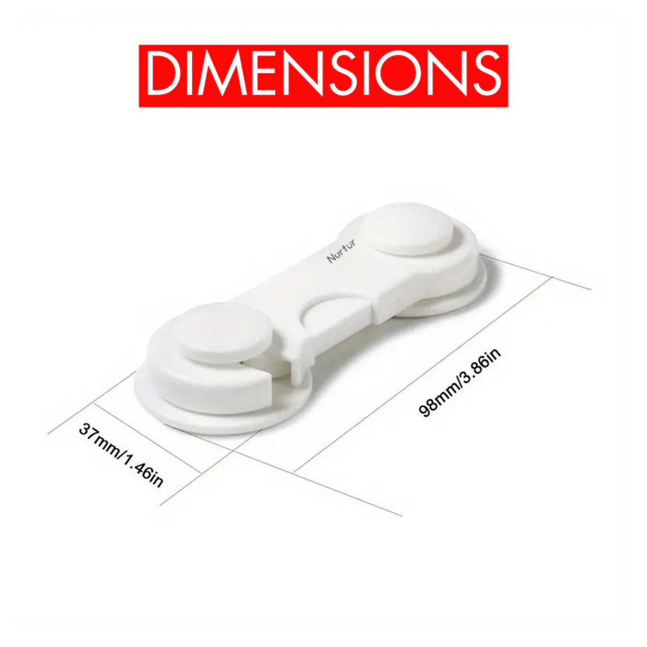 Nurtur Cabinet Safety Lock (Pack 1)