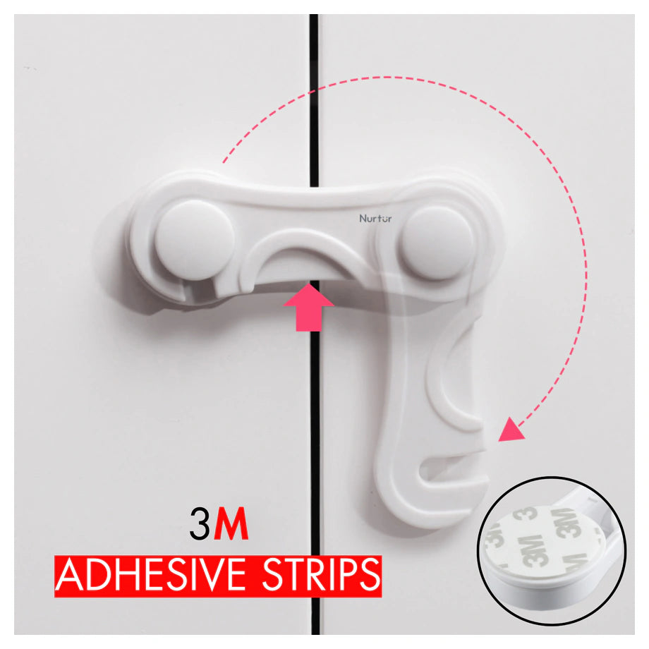 Nurtur Cabinet Safety Lock (Pack 1)