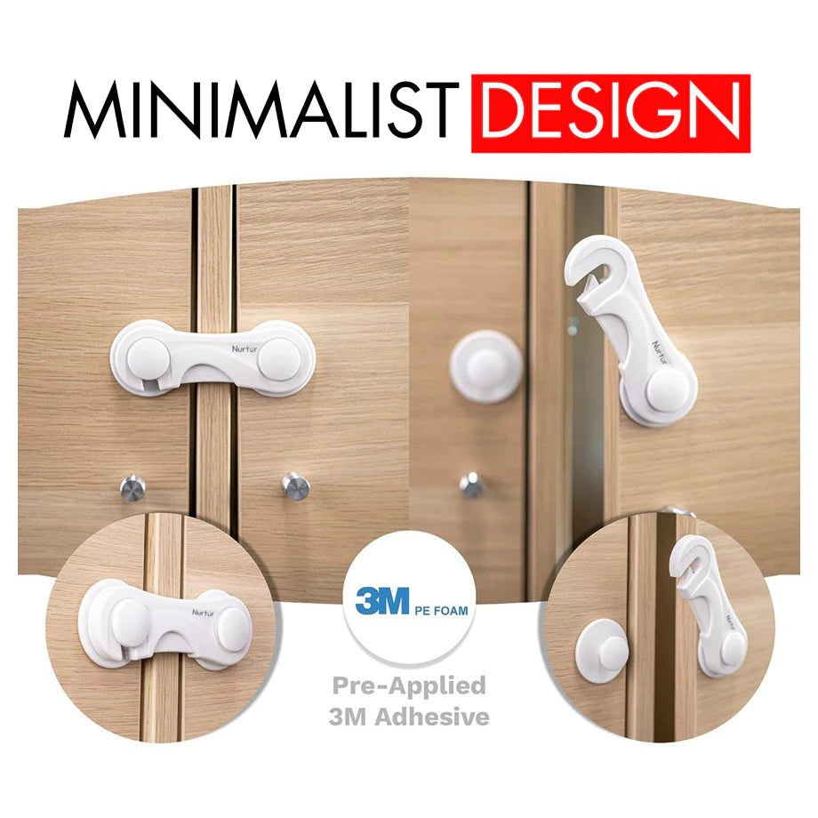 Nurtur Cabinet Safety Lock (Pack 1)