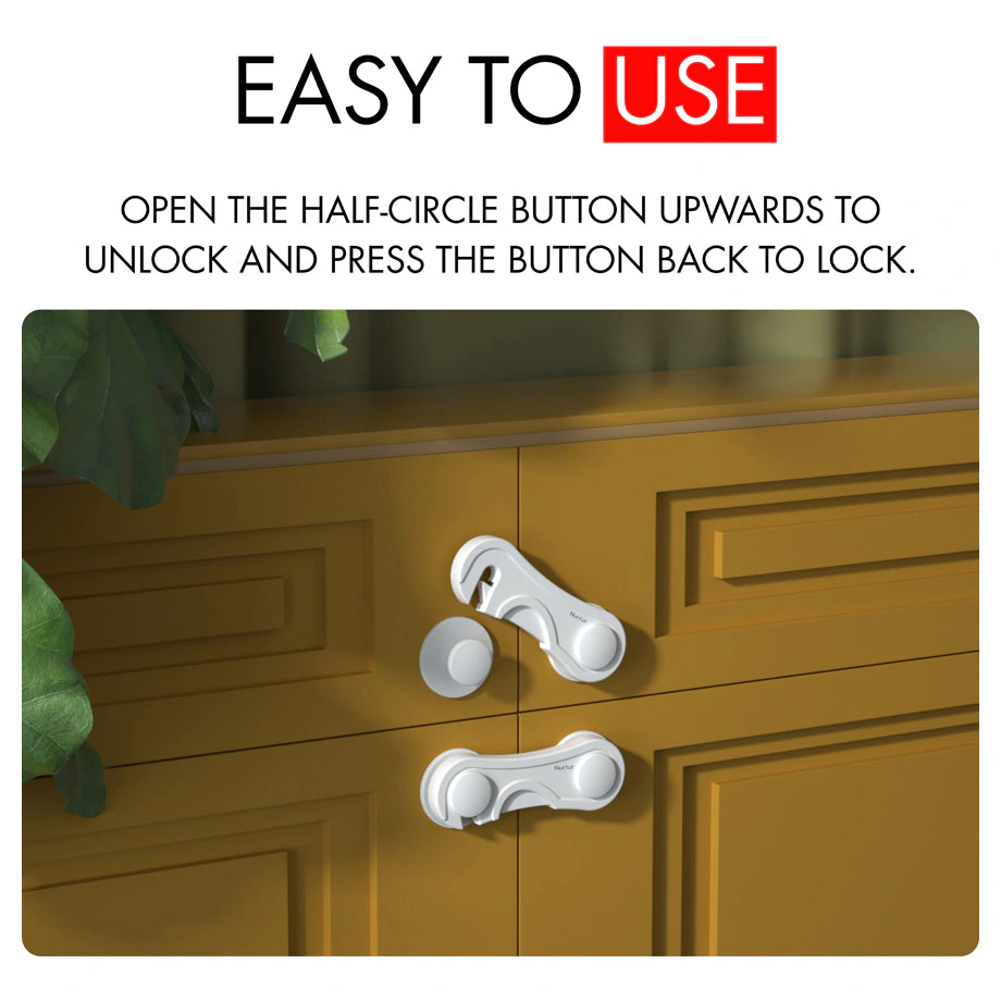 Nurtur Cabinet Safety Lock (Pack 1)