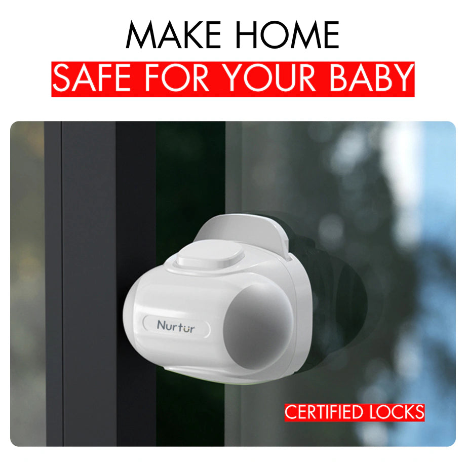 Nurtur Safety Door & Window lock (Pack 1)