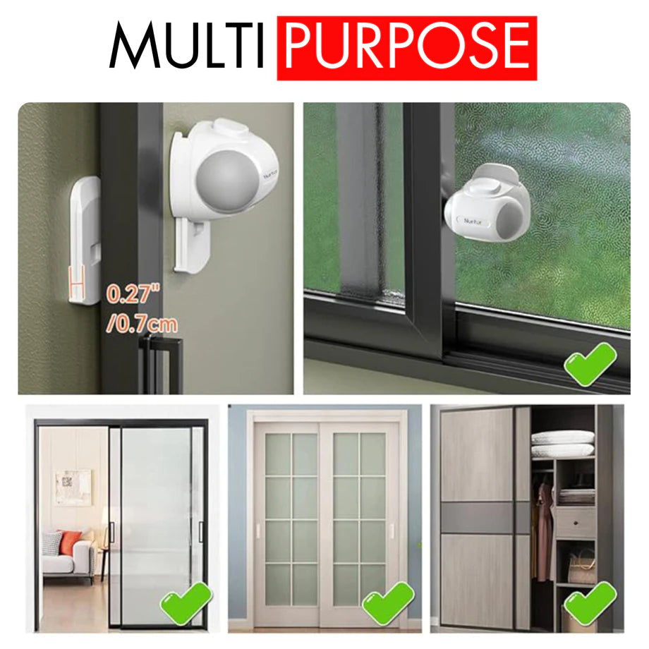 Nurtur Safety Door & Window lock (Pack 1)