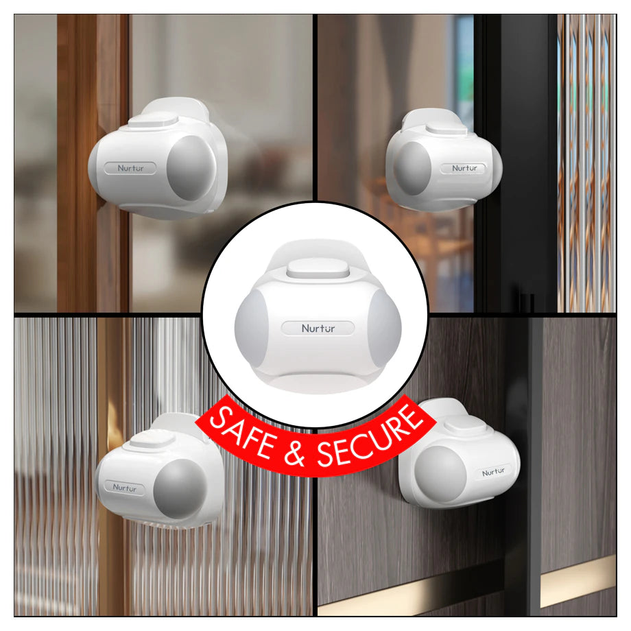 Nurtur Safety Door & Window lock (Pack 1)