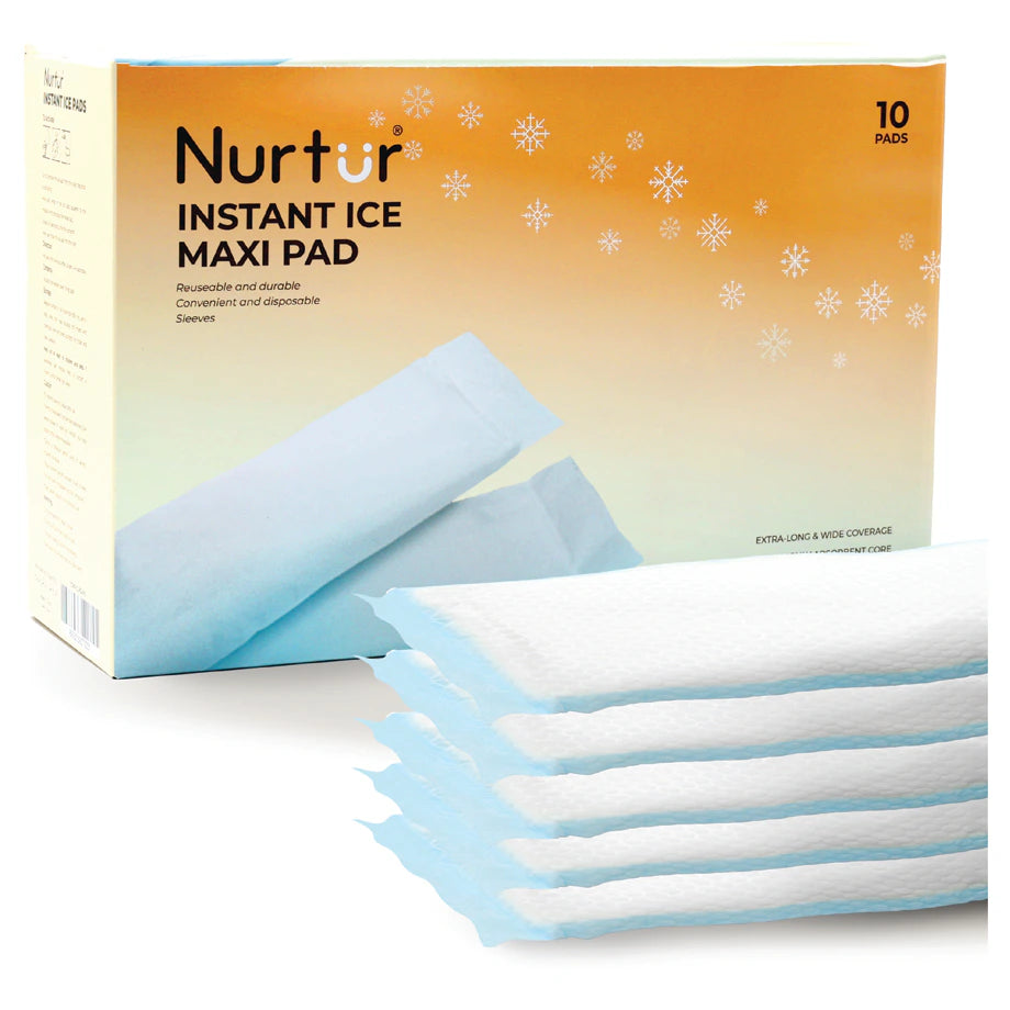 Nurtur Instant Cold Therapy Packs & Absorbent Maternity Pad – 2-in-1