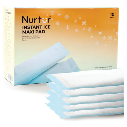 Nurtur Instant Cold Therapy Packs & Absorbent Maternity Pad – 2-in-1
