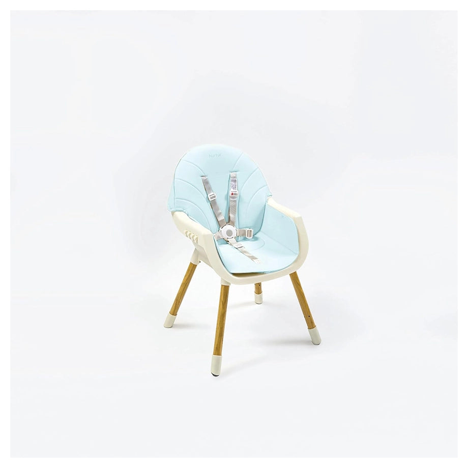 Nurtur 2-in-1 Baby High Chair with Removable Food Tray (Blue)
