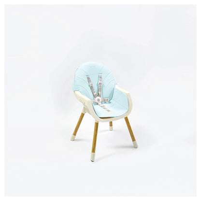 Nurtur 2-in-1 Baby High Chair with Removable Food Tray (Blue)