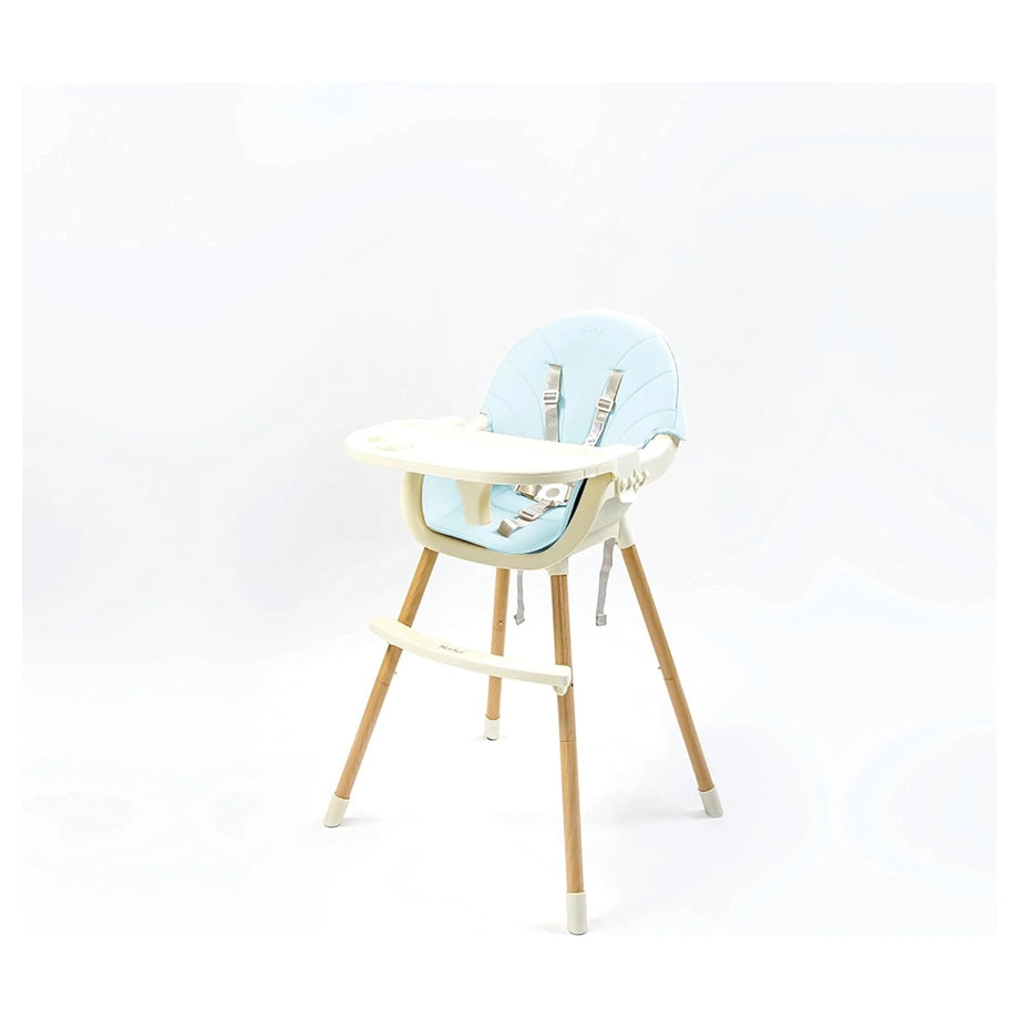 Nurtur 2-in-1 Baby High Chair with Removable Food Tray (Blue)