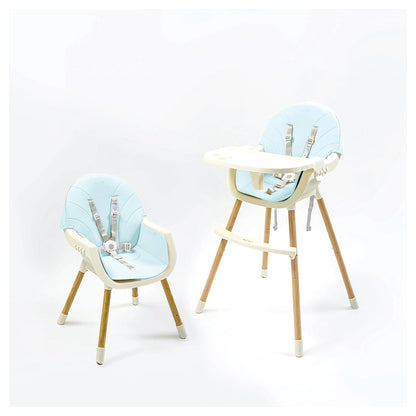 Nurtur 2-in-1 Baby High Chair with Removable Food Tray (Blue)