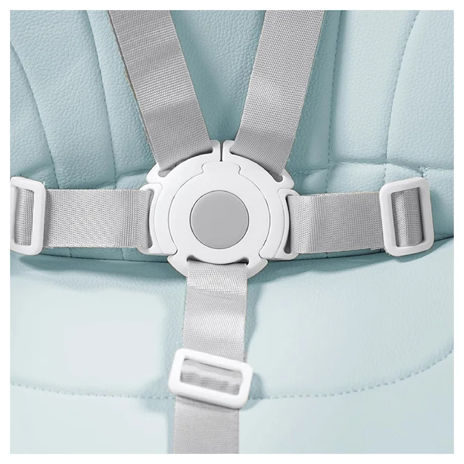 Nurtur 2-in-1 Baby High Chair with Removable Food Tray (Blue)