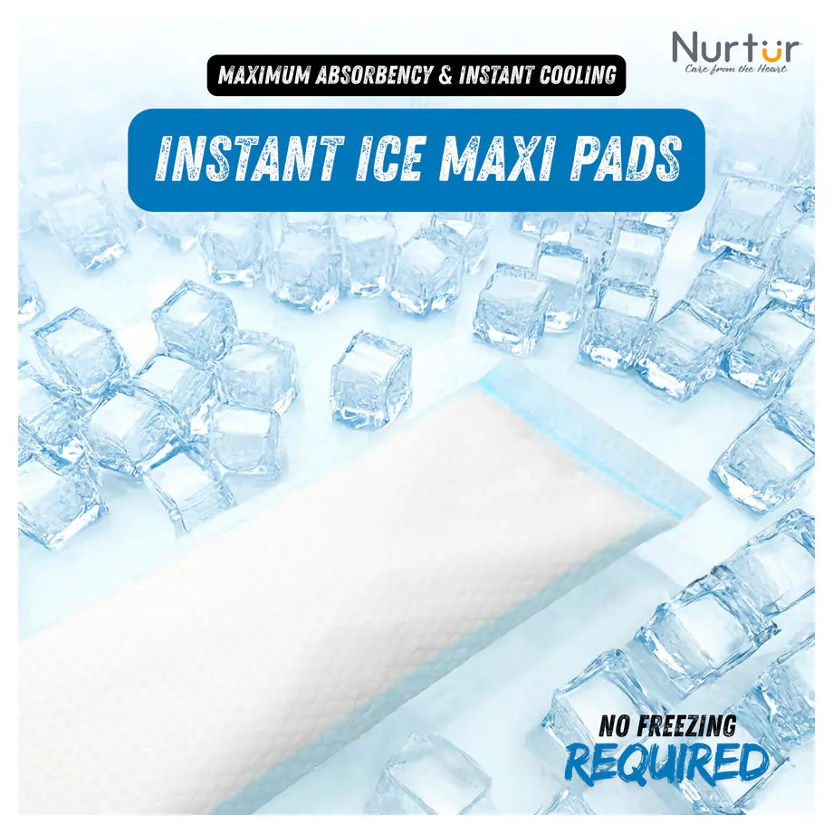 Nurtur Postpartum Recovery Care Kit – 7-in-1 with Peri Bottle & Cooling Pads