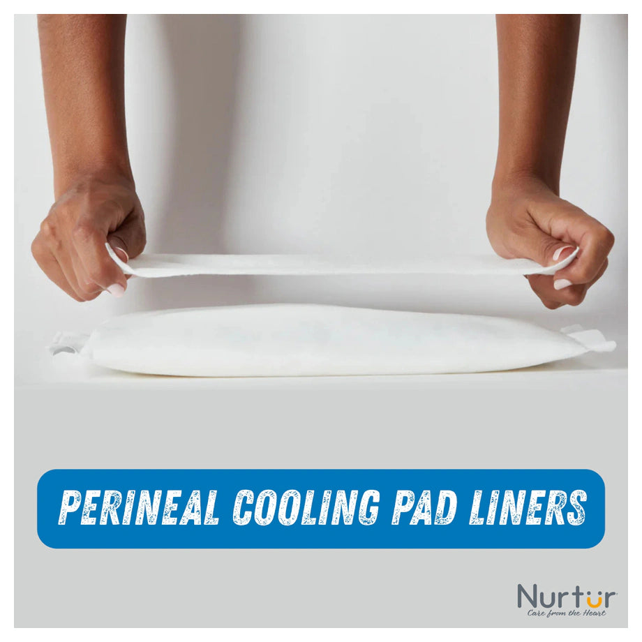 Nurtur Postpartum Recovery Care Kit – 7-in-1 with Peri Bottle & Cooling Pads