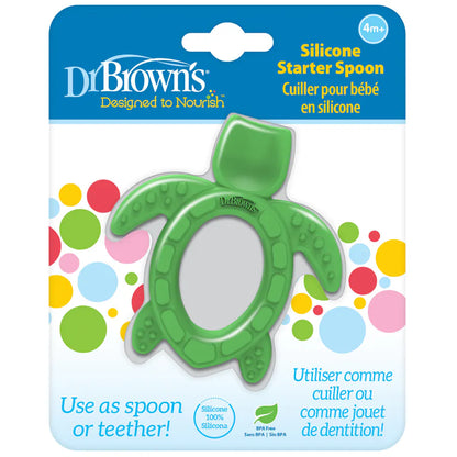 Dr. Browns Silicone Starter Spoon Turtle