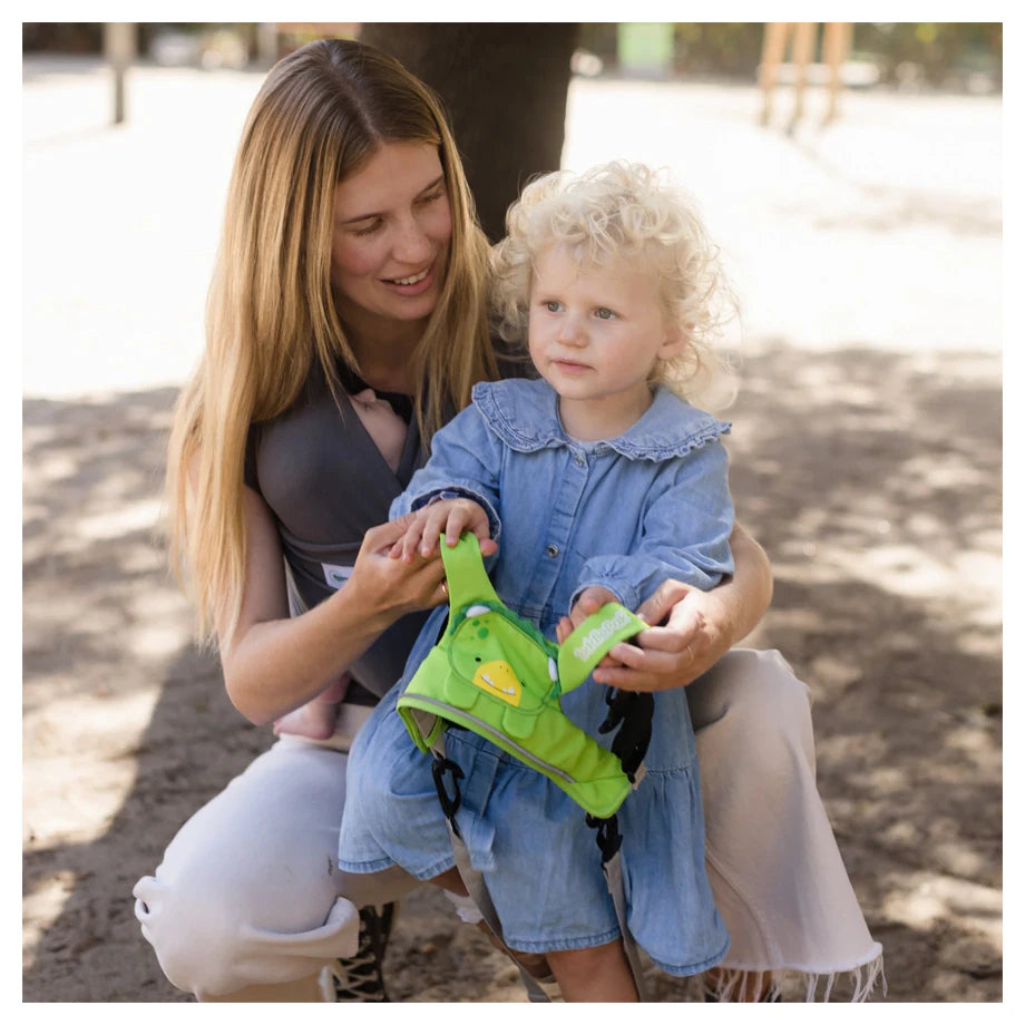 Trunki Toddlepak Walking Reins/Safety Harness (Dudley Dinosaur)