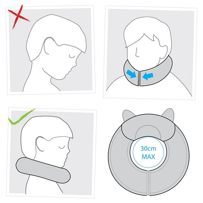 Trunki Kids’ Travel Neck Pillow & Chin Support